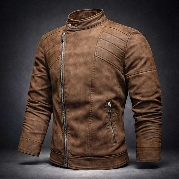 Jure | Moto Style Zip Front Jacket