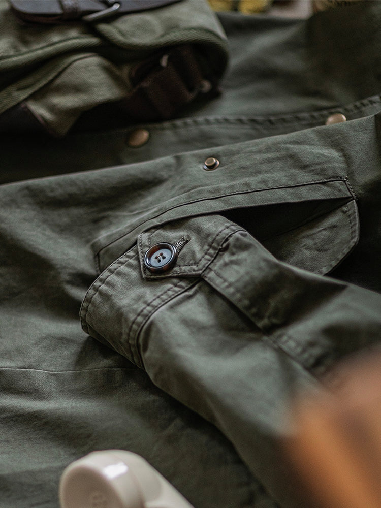 Engelbert | Hooded Longline Drawstring Parka Jacket