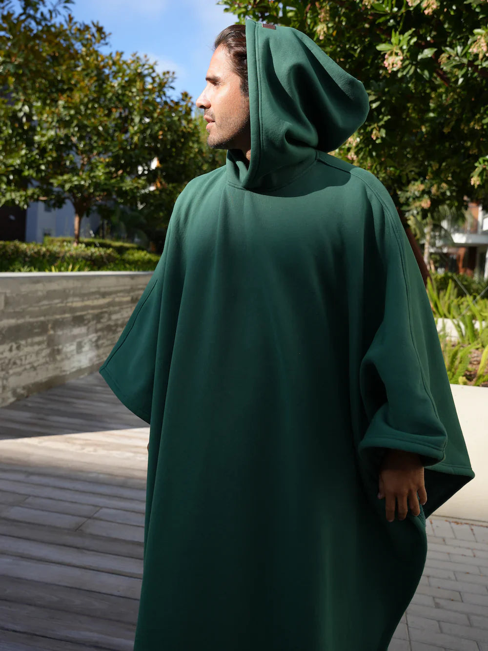 VelvetNomad | Hooded Blanket Poncho With Soft-Looking Lining