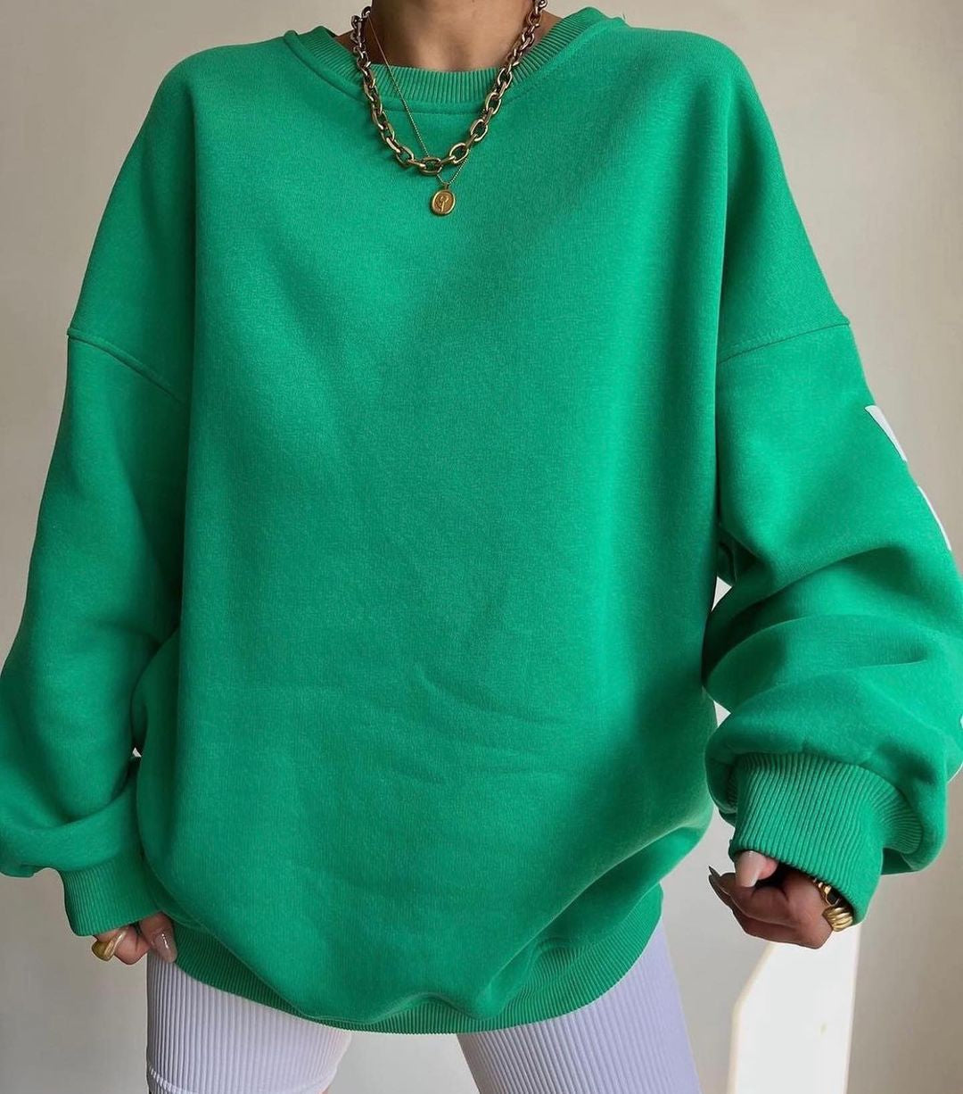 Alara | Sweater with Graphic Print and Long Sleeves