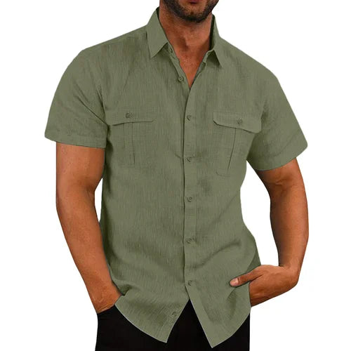 Eldwin | Short Sleeve Button Pocket Shirt