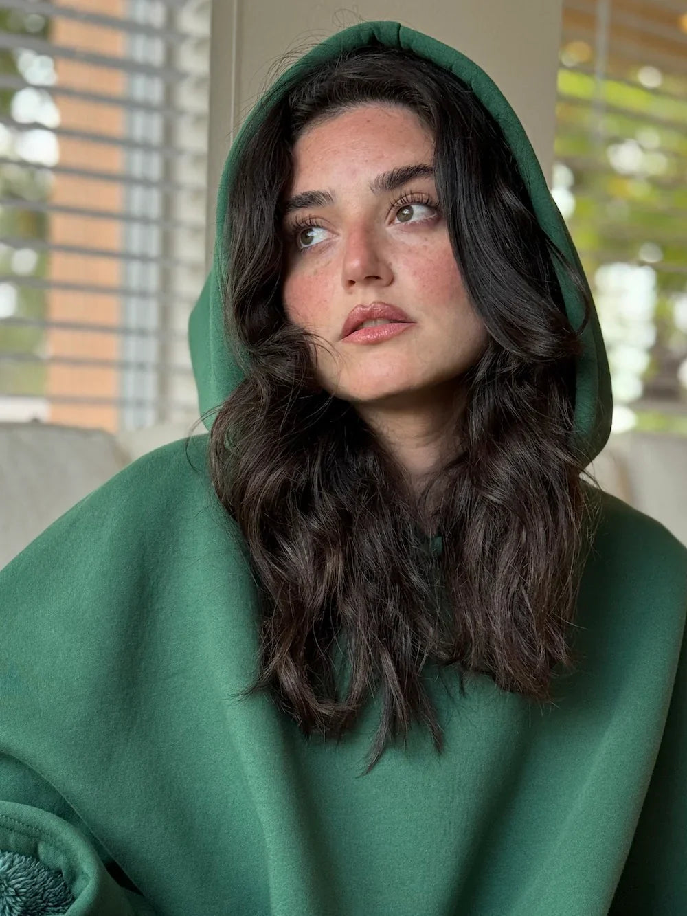 VelvetNomad | Hooded Blanket Poncho With Soft-Looking Lining