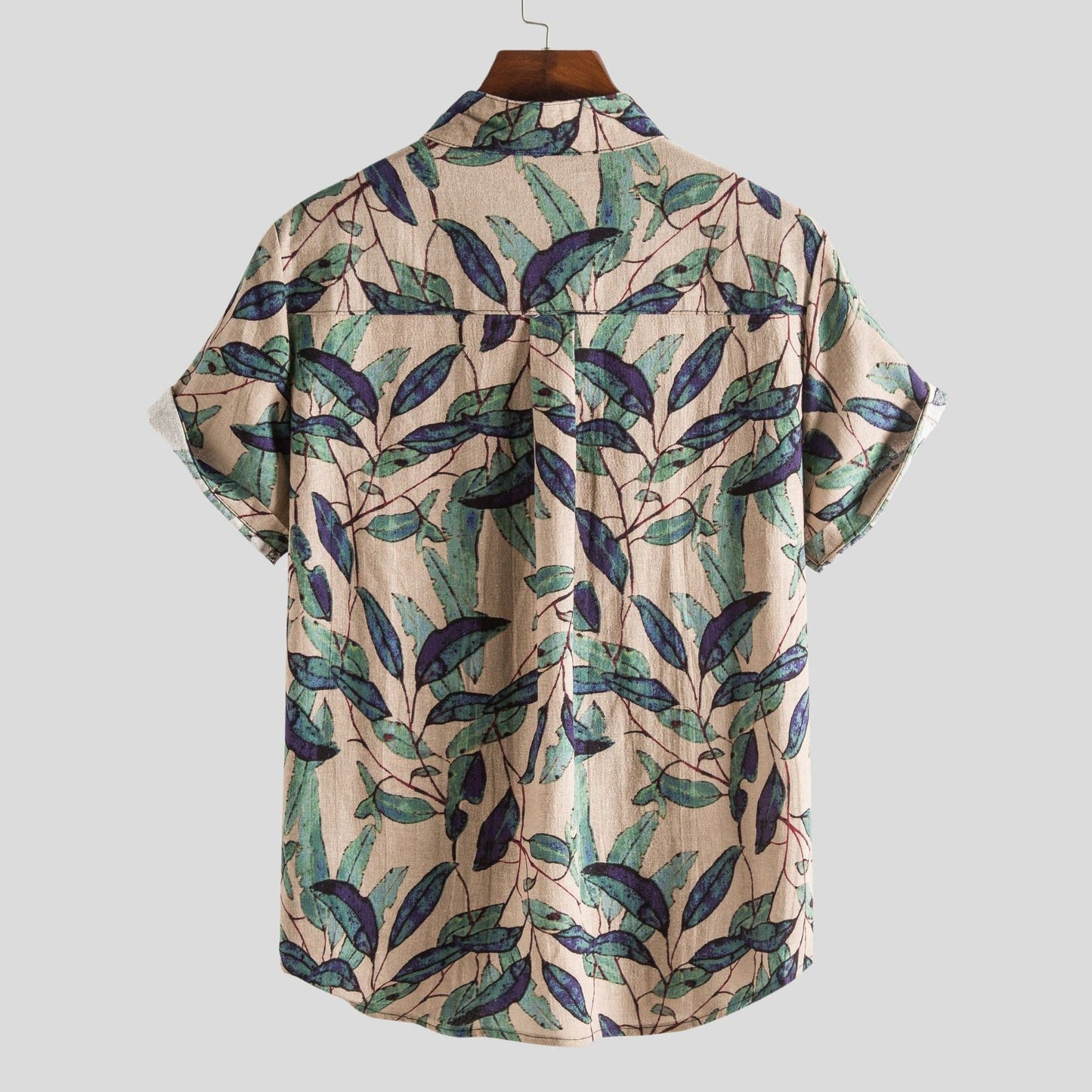 Lachlan | Short Sleeve Printed Button Shirt