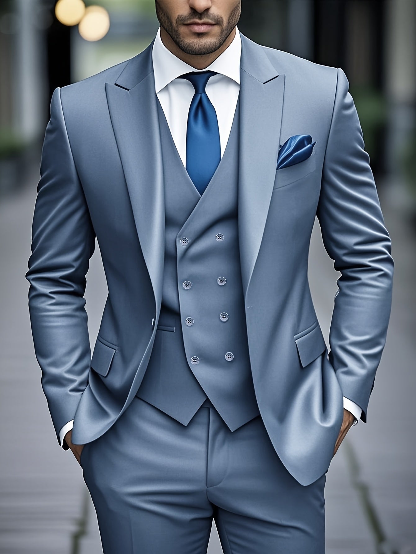 Holtalder | Tailored Three-Piece Formal Suit