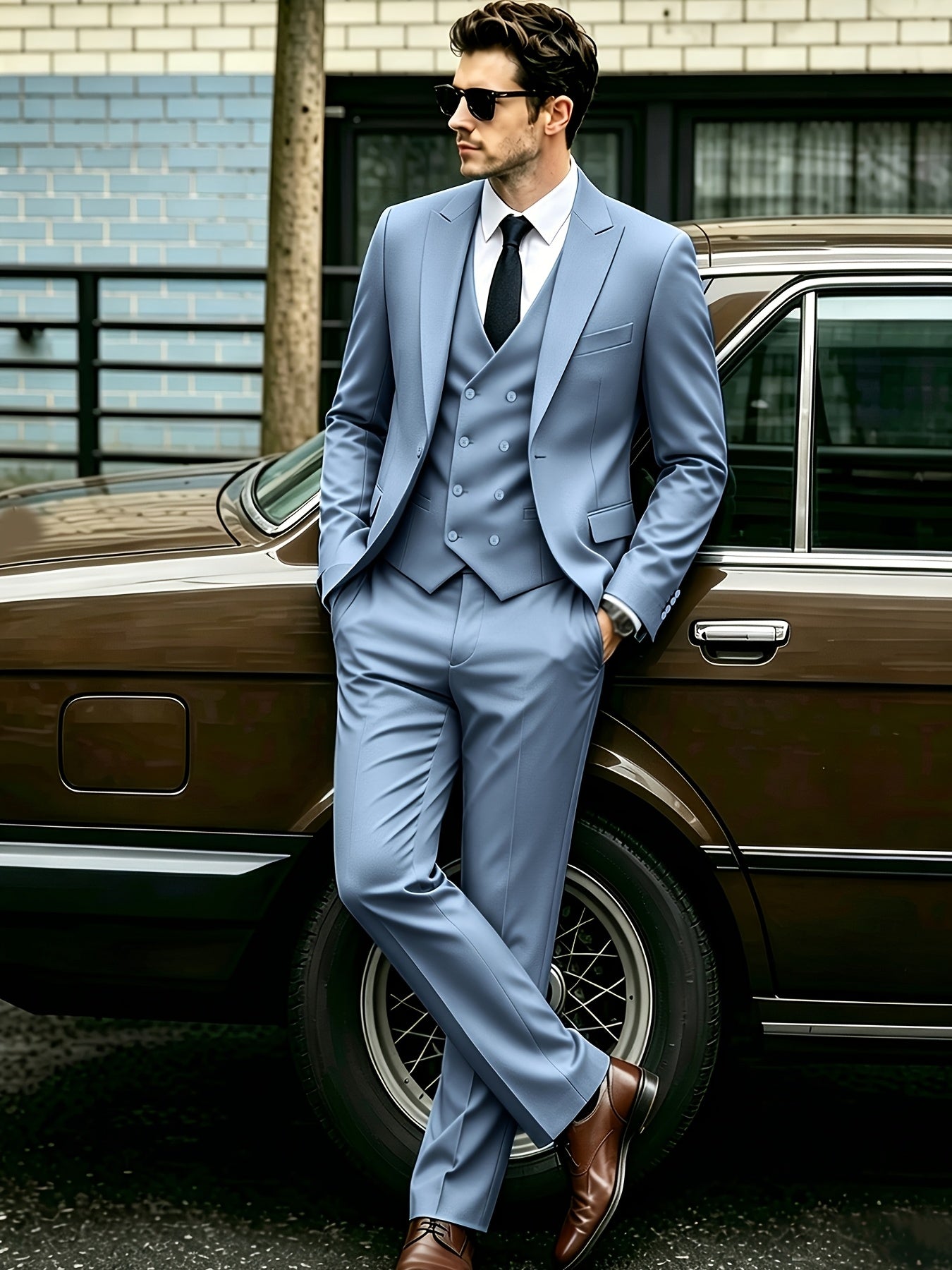 Holtalder | Tailored Three-Piece Formal Suit