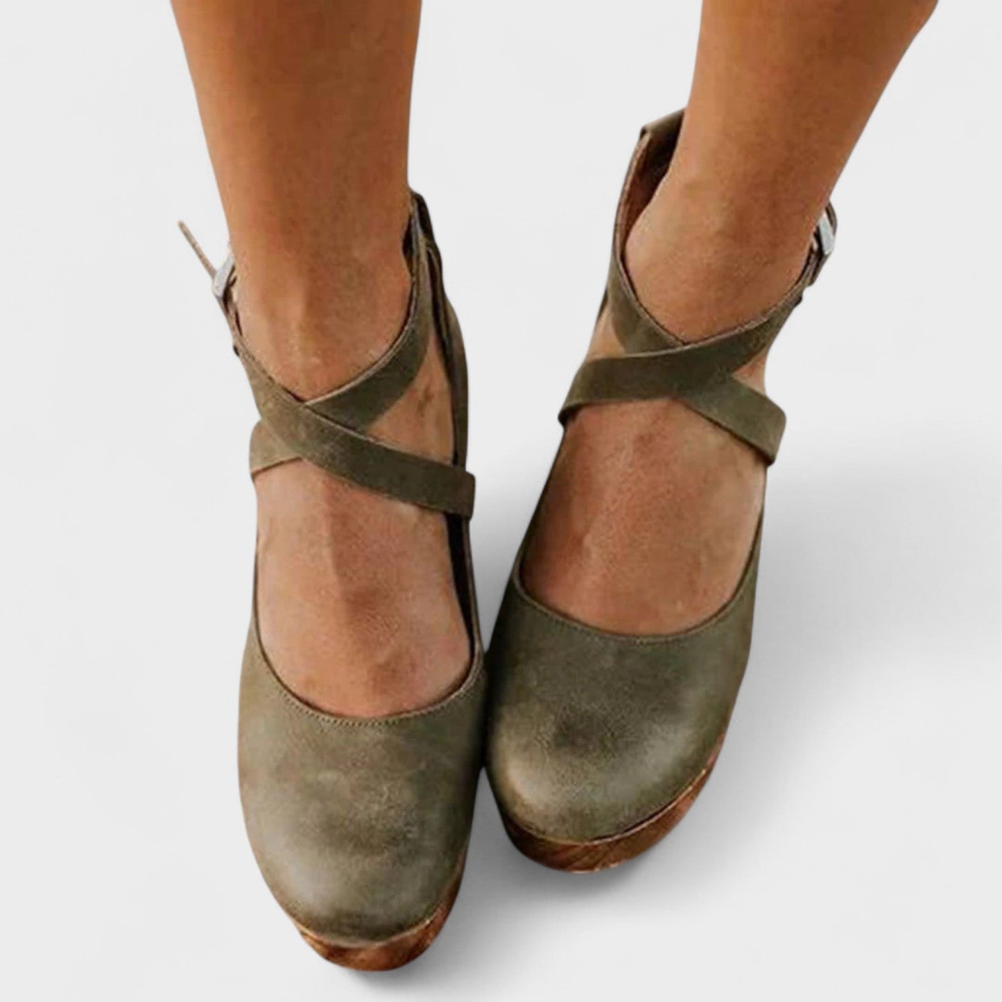 Orsola | Platform Mary Jane Heel Sandals
