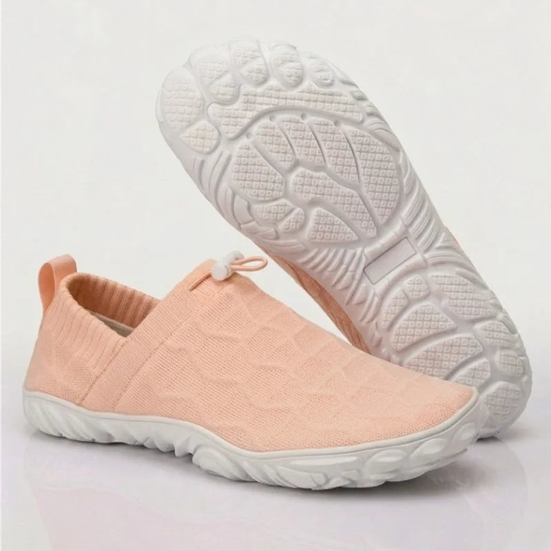 Jessie | Sneakers Knit Slip-On Drawstring Walking