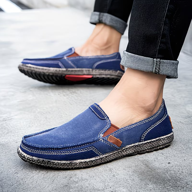 Vagner | Canvas Slip-On Casual Loafers