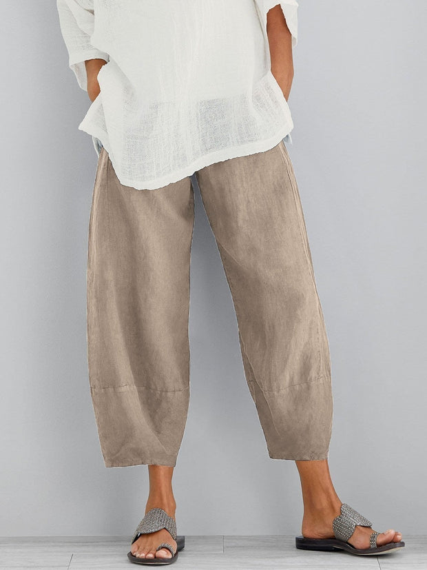 Taylah |  Loose Cropped Harem Pants