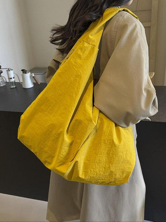 Marilla |  Oversized Nylon Slouch Shoulder Bag