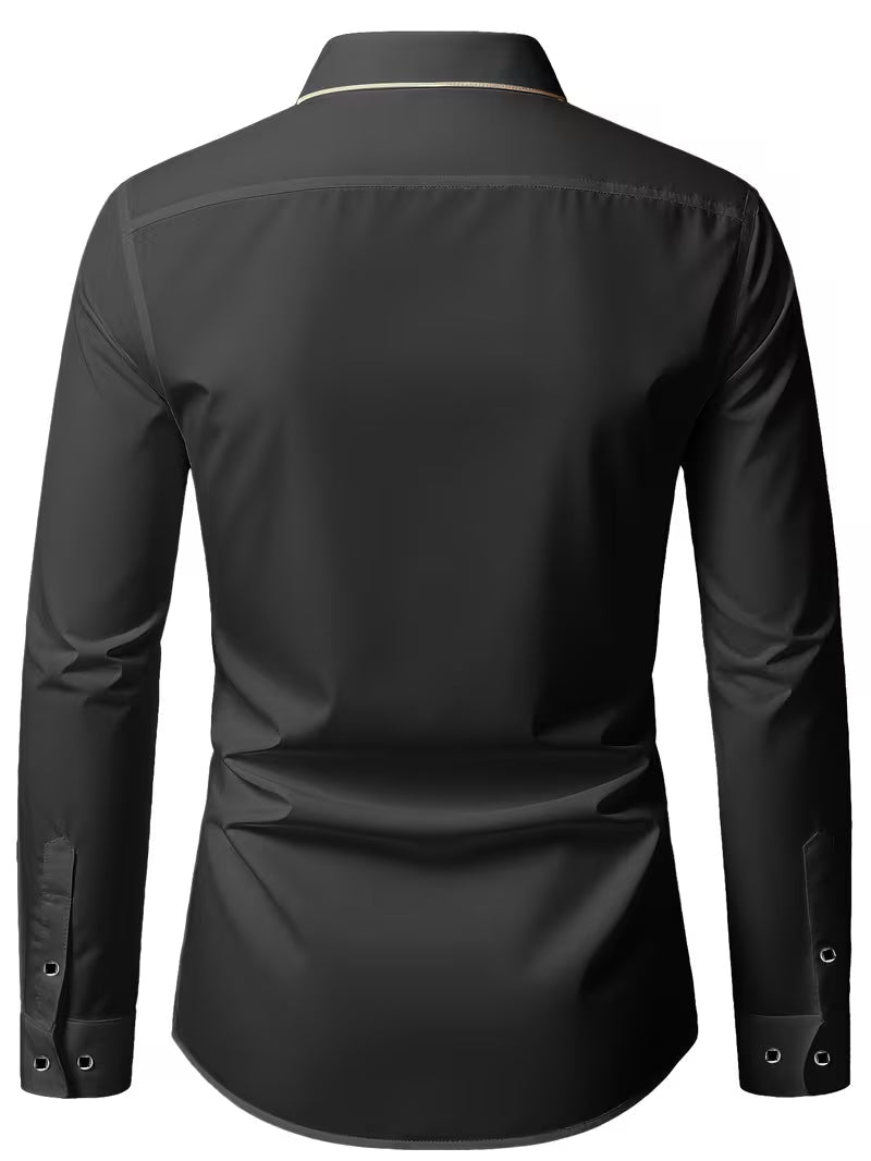 Daven | Long Sleeve Slim Fit Button Shirt