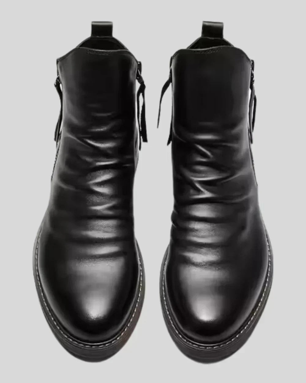 Benes | Ankle Boots with Side Zipper