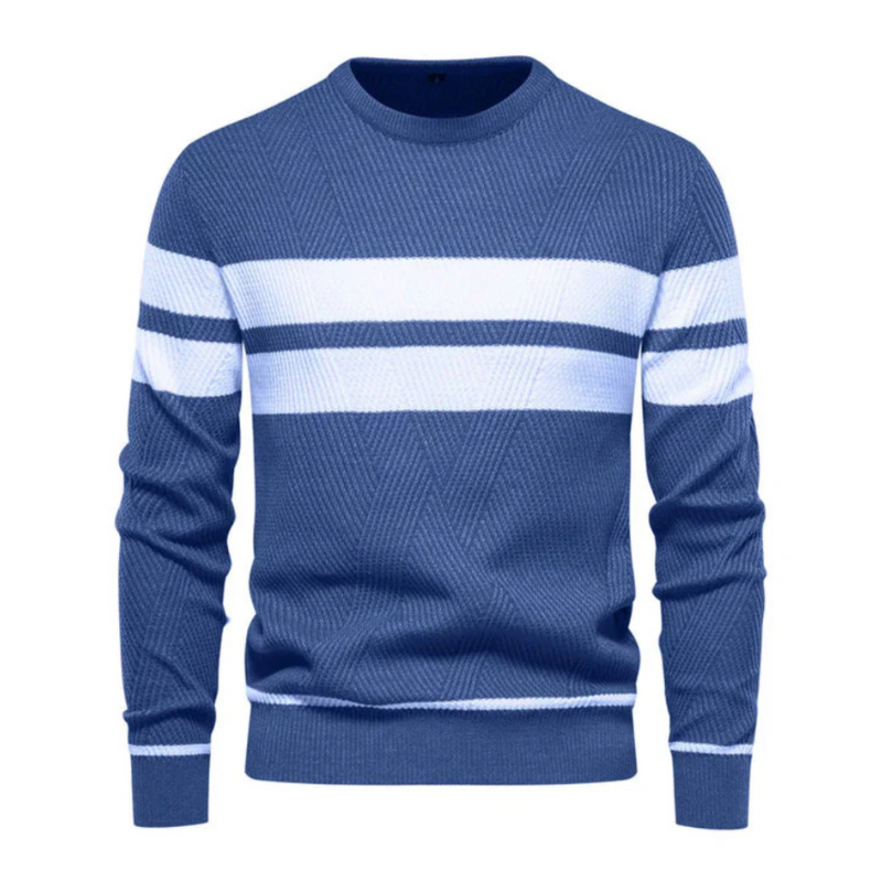 Arminas | Sweater Long Sleeve Striped Crew Neck Knit