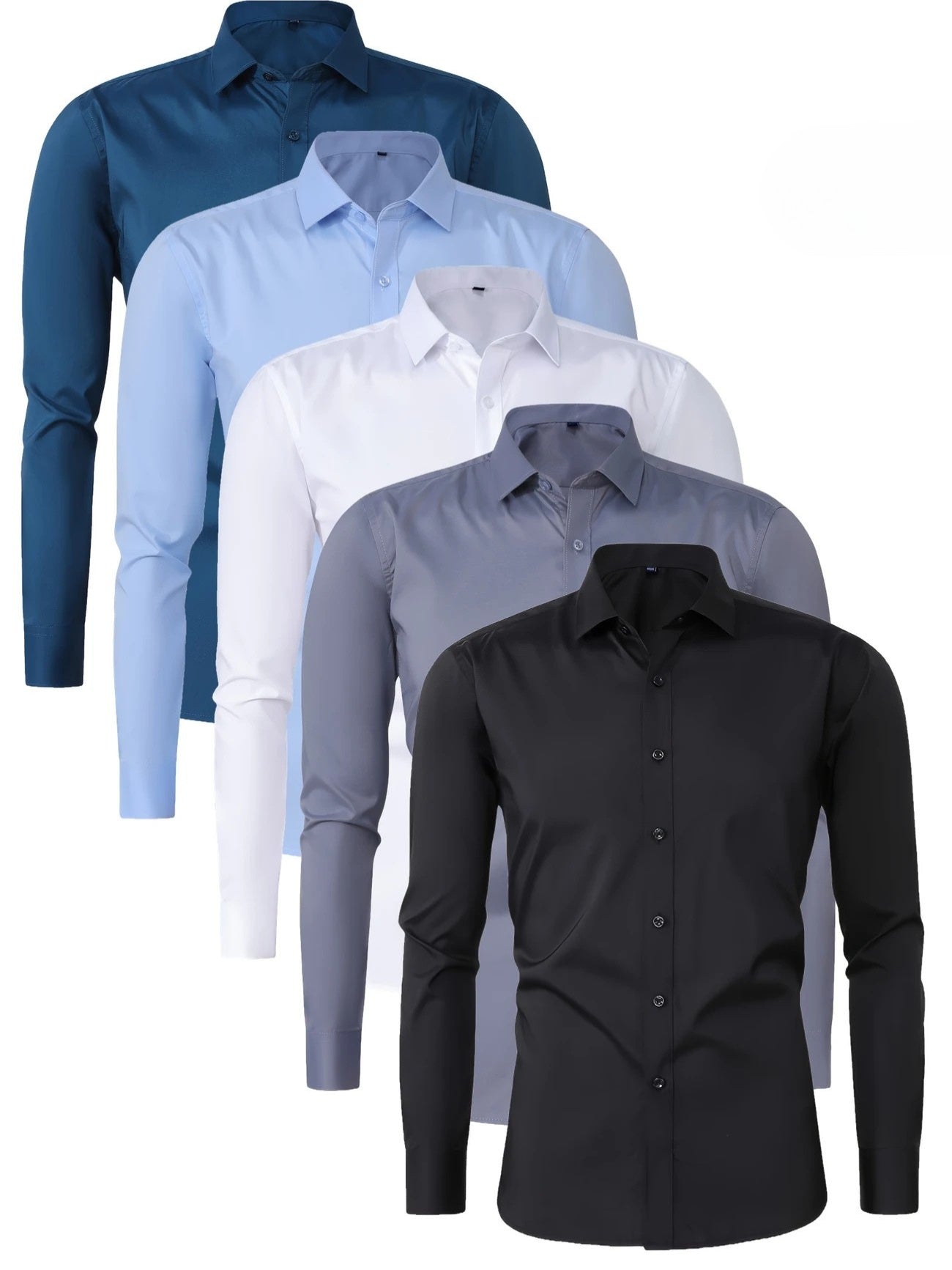 Byron | Slim Fit Button Front Shirt
