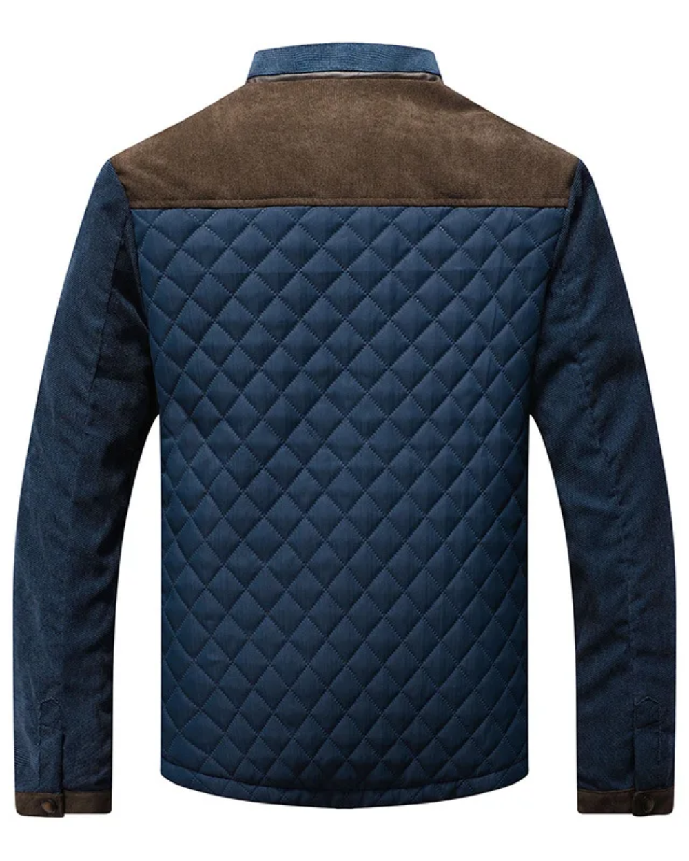 Nivina | Quilted Contrast Shoulder Jacket