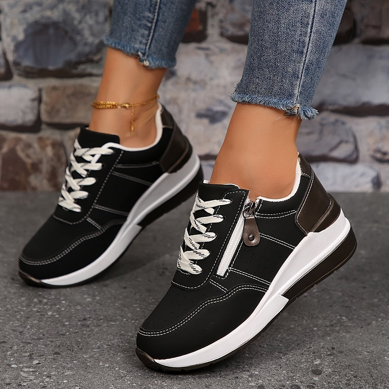 Rejean - Lace Up Platform Sneakers