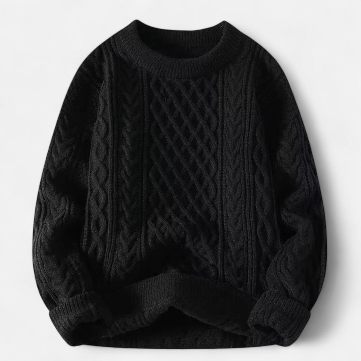Balthoo | Cable Knit Sweater with Classic Fit