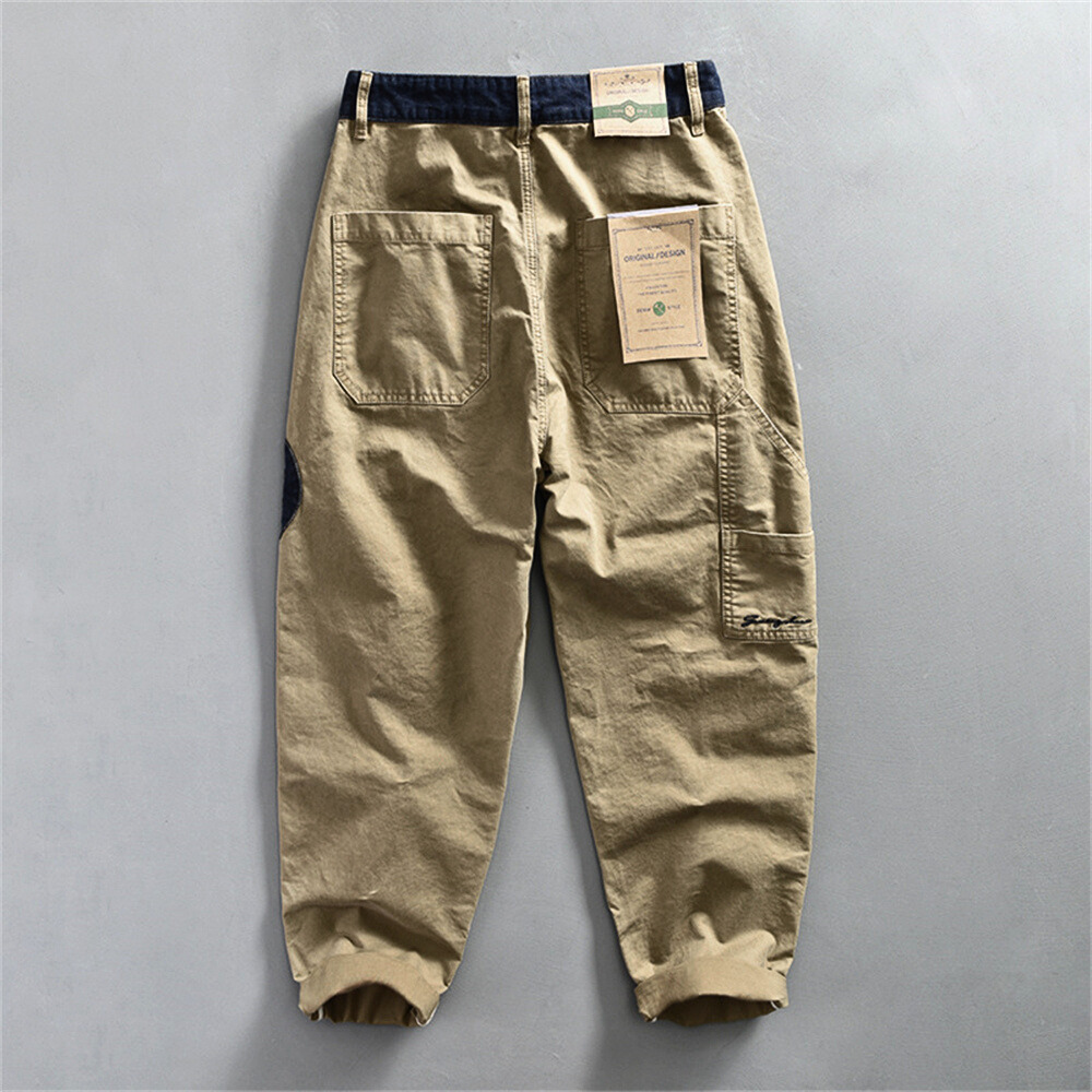 Lgnacio | Cargo Pants with Tapered Legs and Pockets