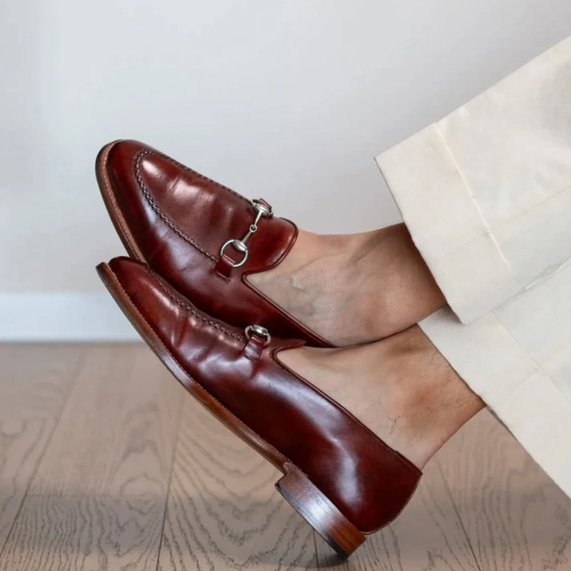 Ravid | Bit Loafer Slip On Dress Shoes