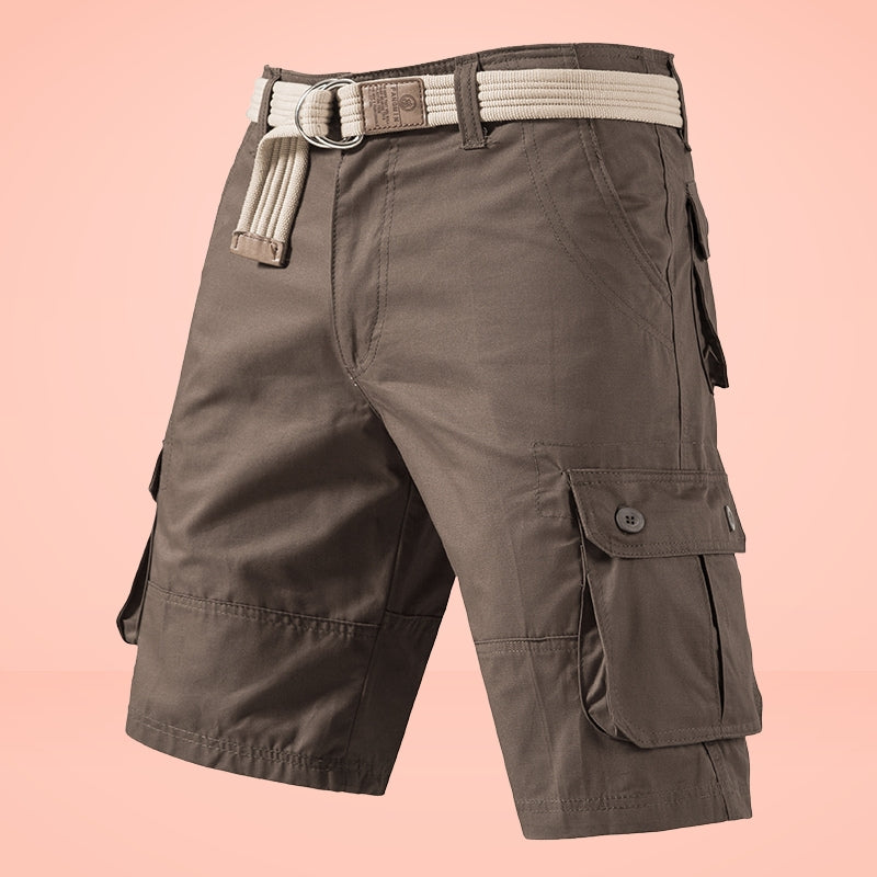 Waller | Cargo Shorts With Belted Waist