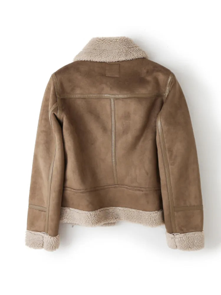 Odille | Warm Aviator Jacket with Vintage Style