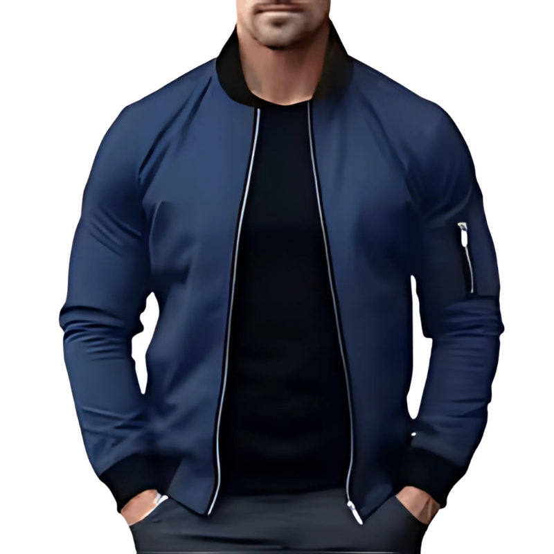 Gili | Bomber Jacket with Zip Sleeve Pocket