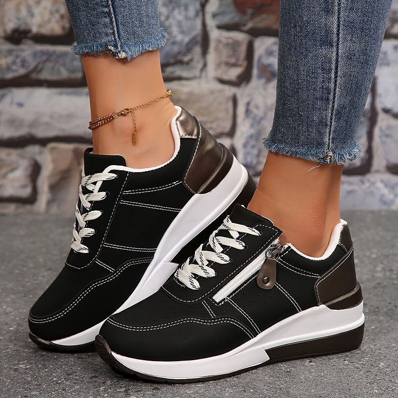 Rejean - Lace Up Platform Sneakers