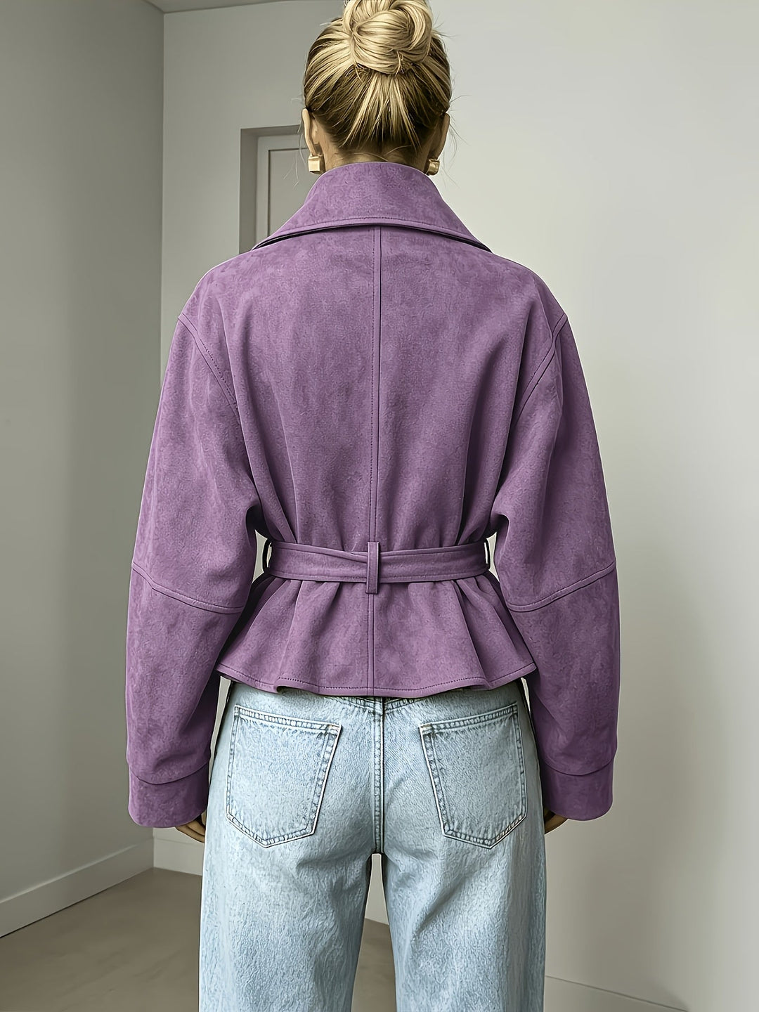Drouin | Jacket With Tie Belt and Wide Sleeves