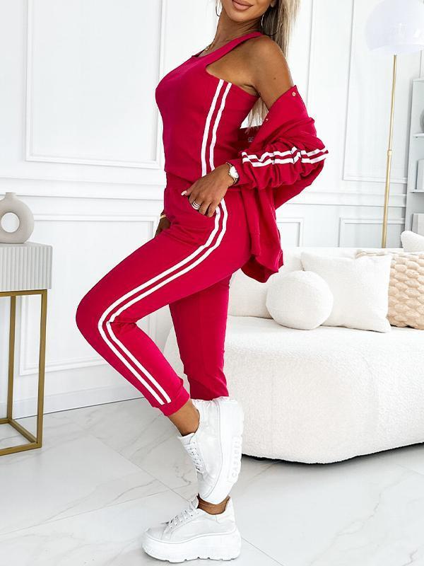 Kendra | Three Piece Jogger Lounge Set