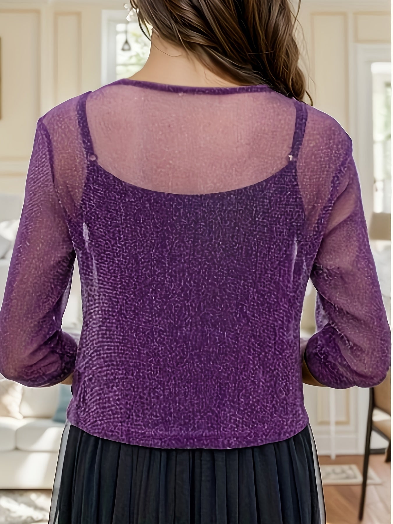 Zinna | Sheer Tie-Front Shawl in Multiple Colors