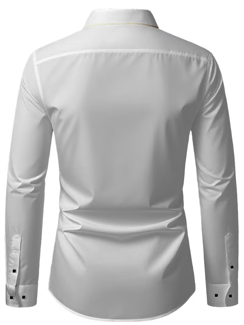 Daven | Long Sleeve Slim Fit Button Shirt