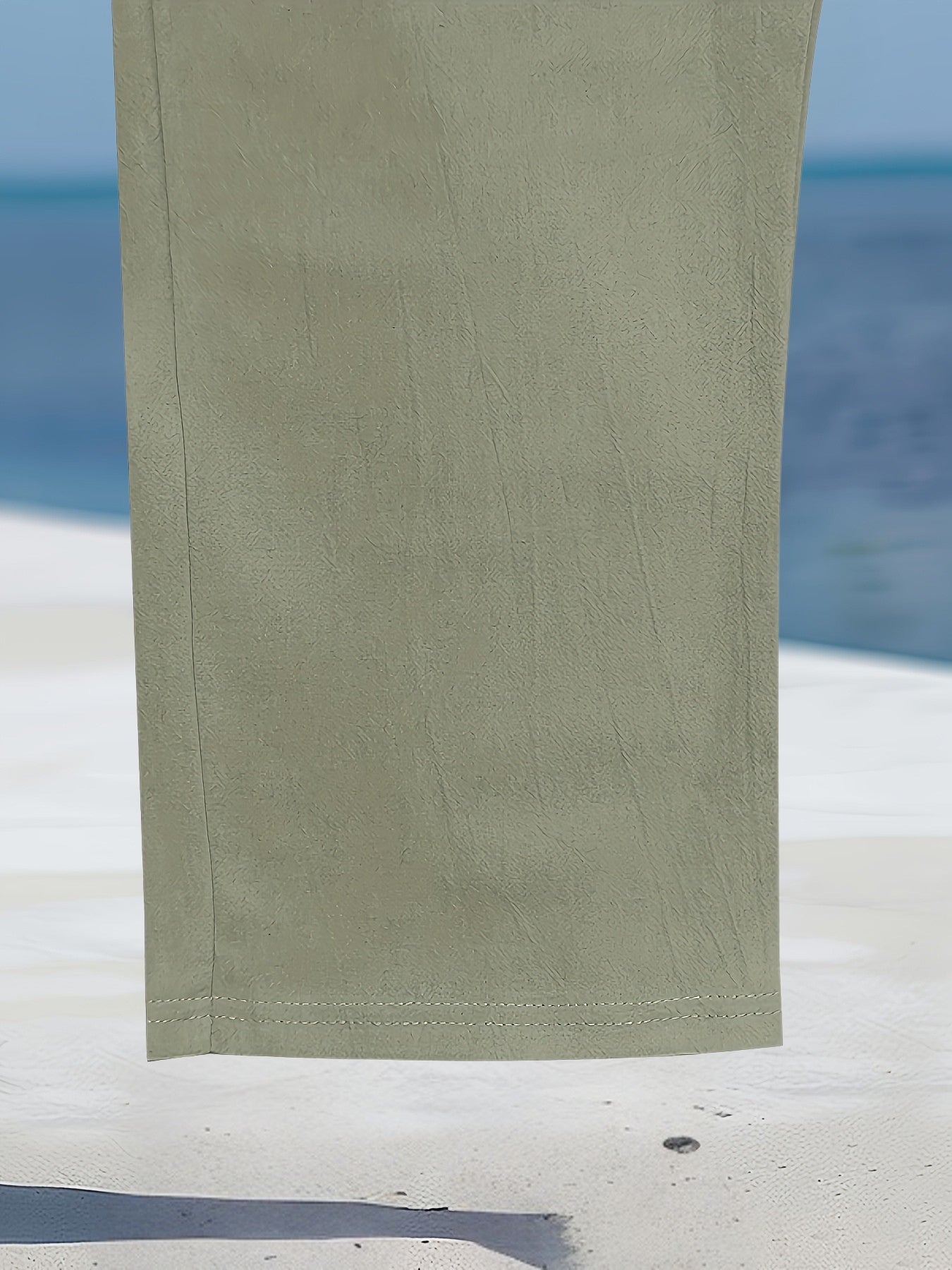 Aznar - Relaxed Drawstring Straight Leg Pants