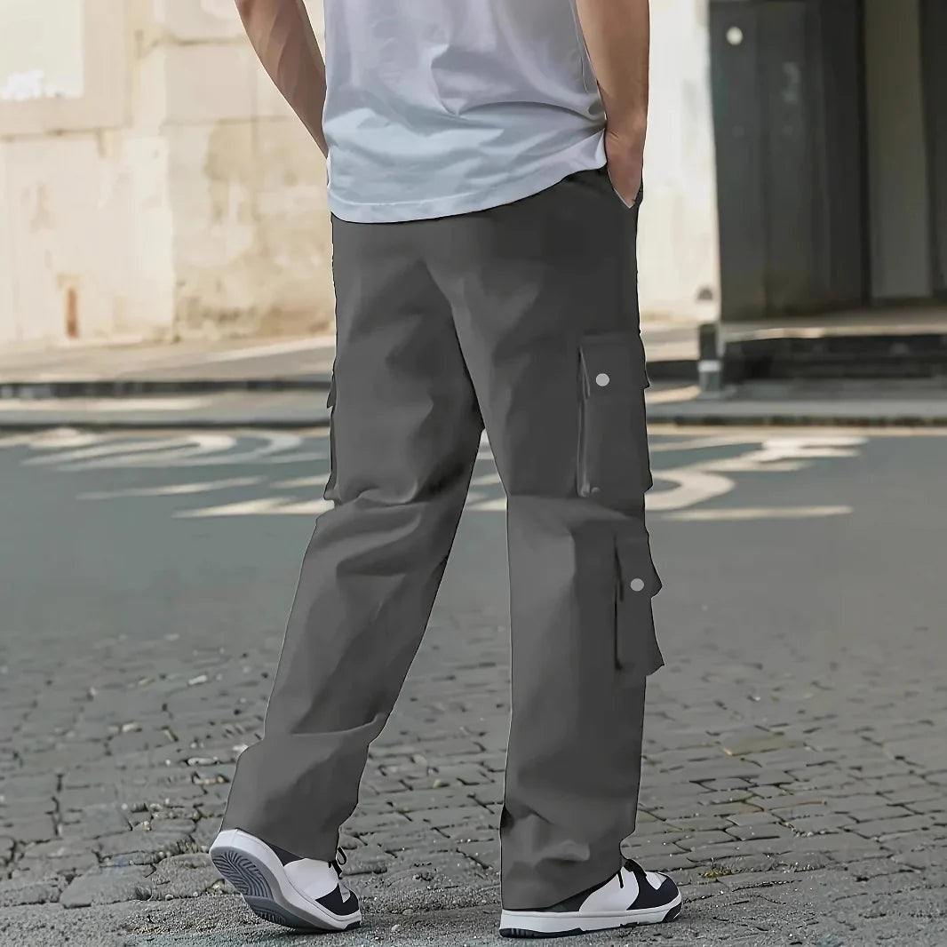 Smith | Cargo Pants Wide Leg Stacked Flap Pockets