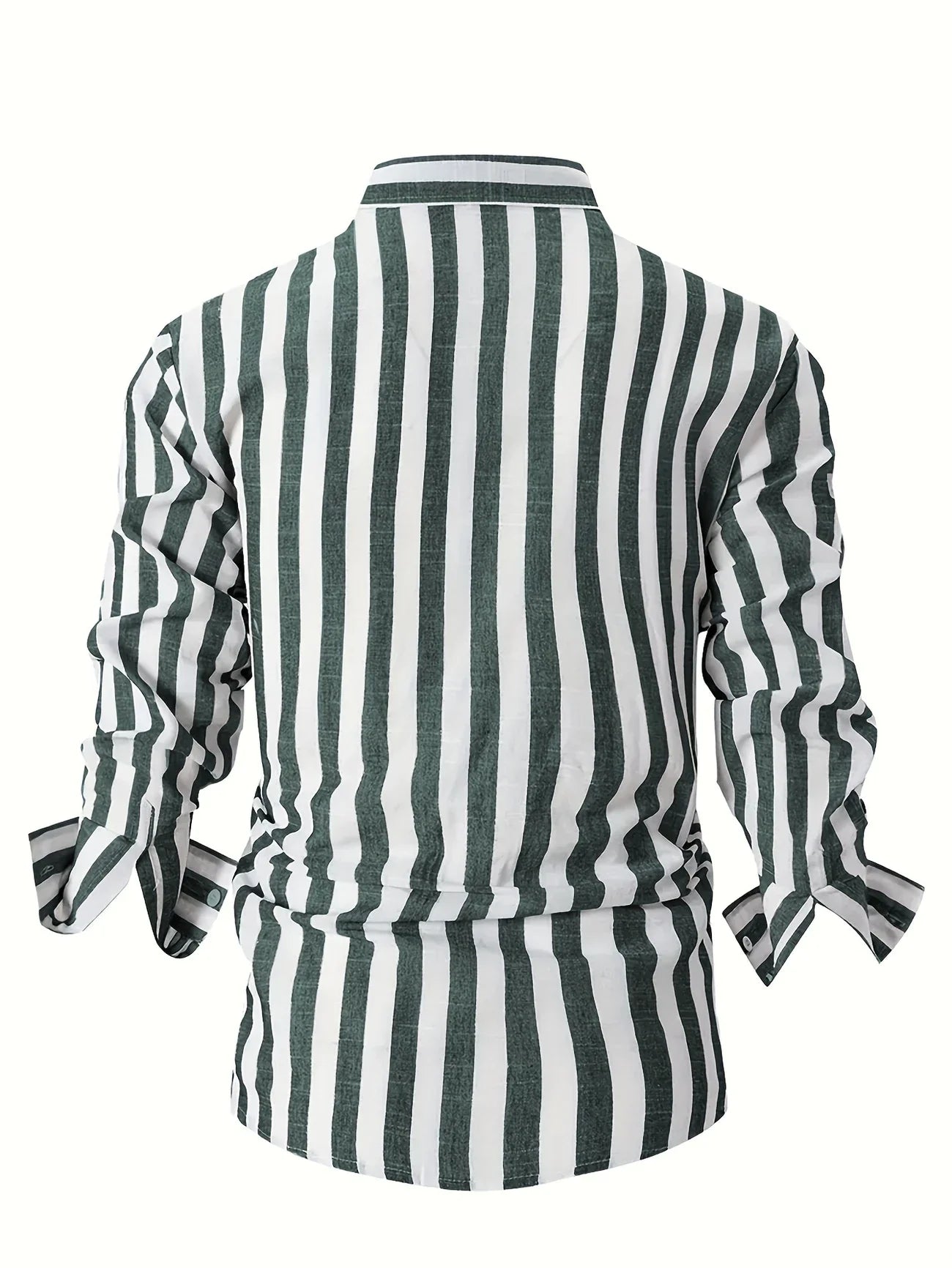 George | Long Sleeve Vertical Striped Button Shirt