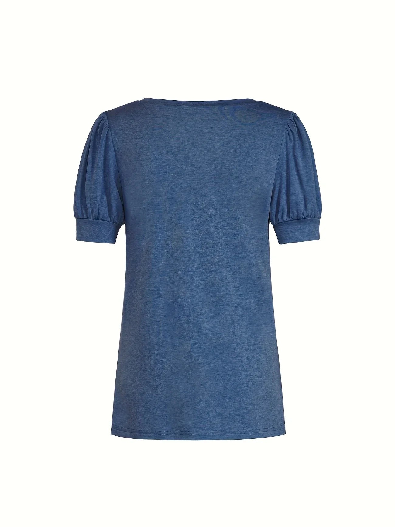 Kizzy | V-Neck Puff Sleeve T-Shirt