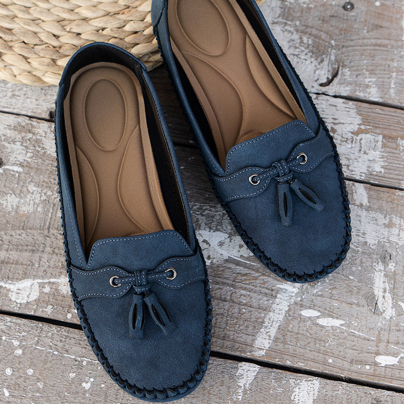 Tânia | Tassel Slip-On Loafer Flats