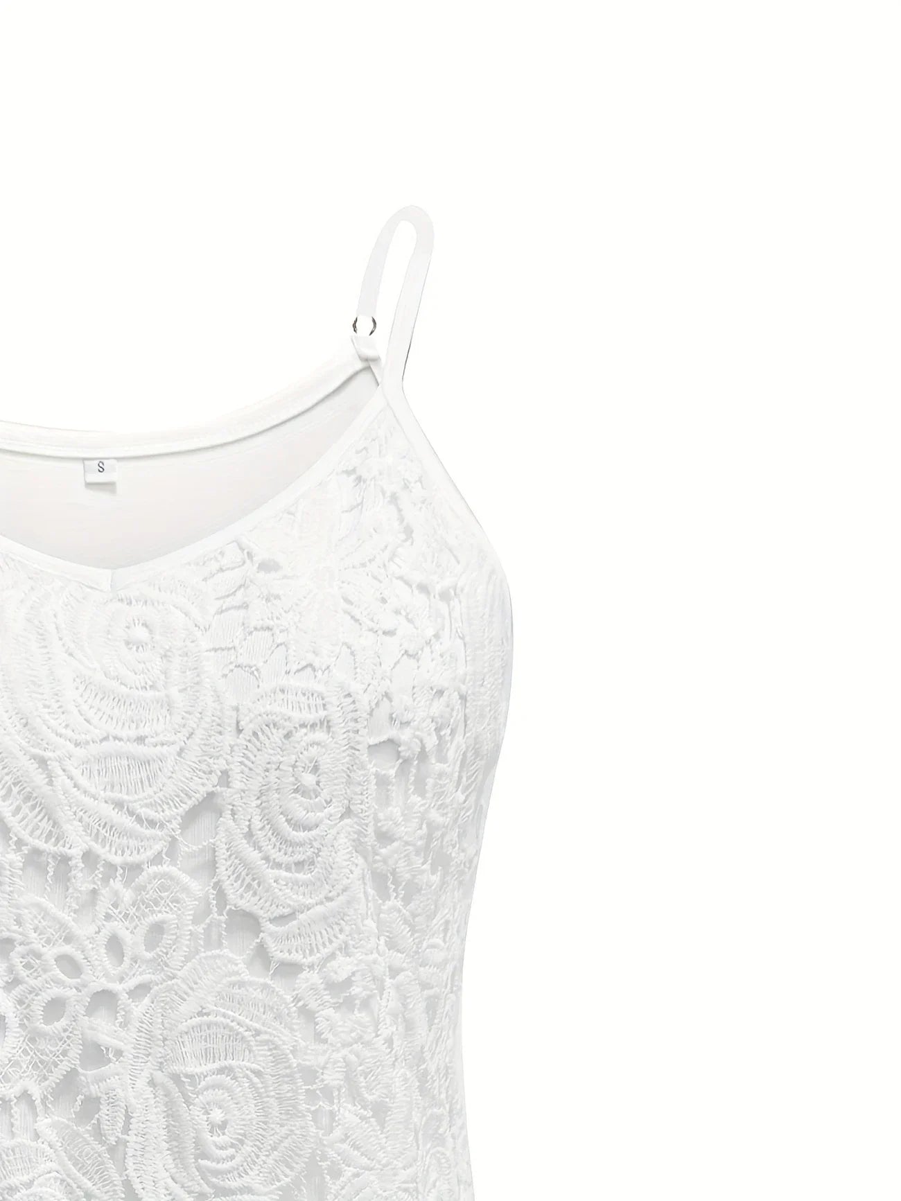 Juna | Lace V Neck Sleeveless Camisole Top