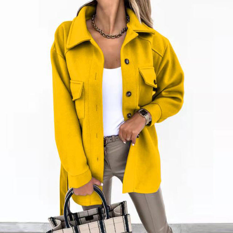 Vicky | Button Front Casual Jacket
