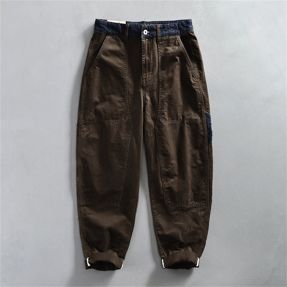 Lgnacio | Cargo Pants with Tapered Legs and Pockets
