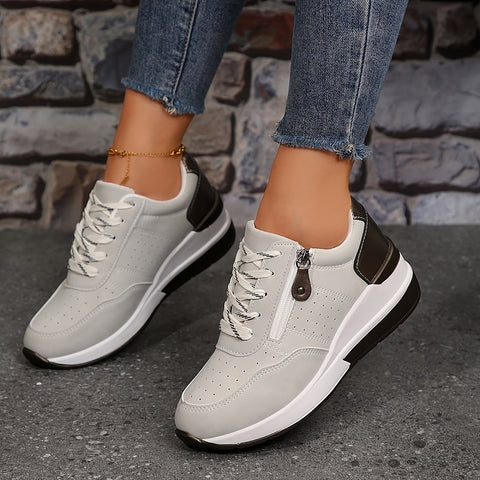 Rejean - Lace Up Platform Sneakers