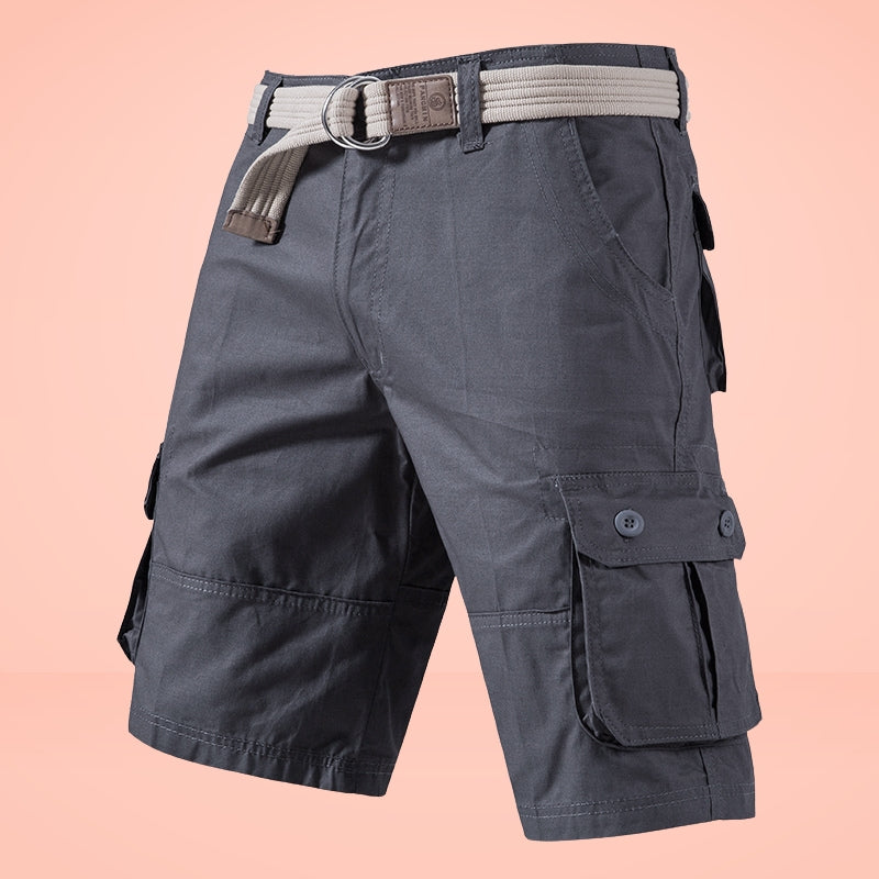 Waller | Cargo Shorts With Belted Waist