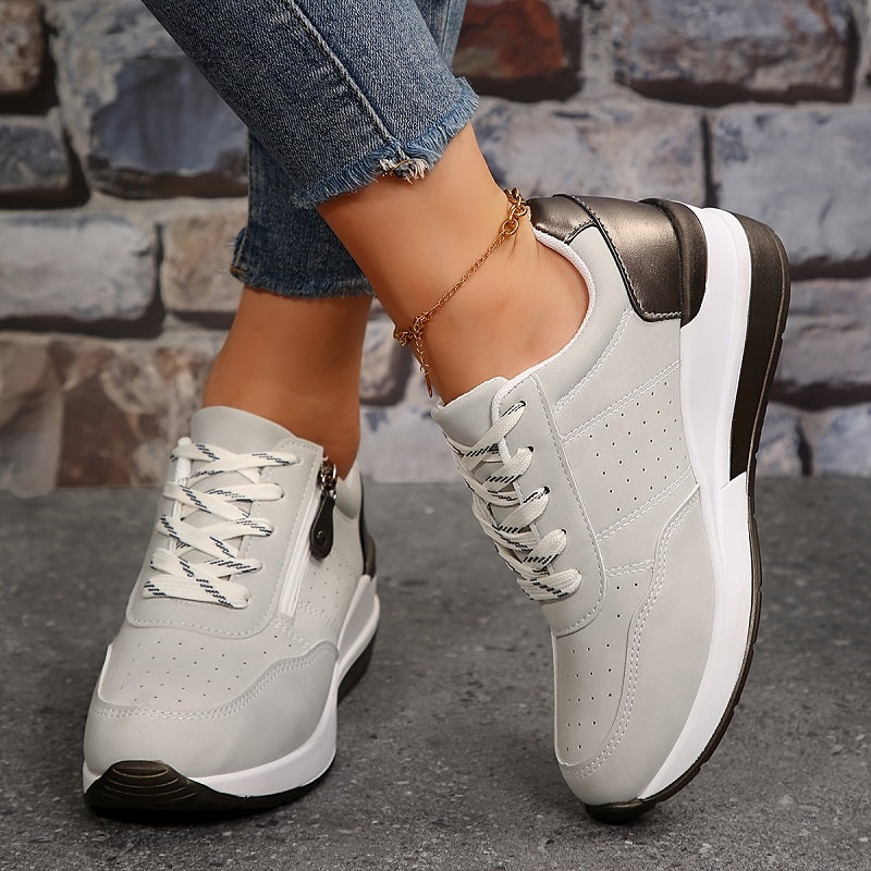 Rejean - Lace Up Platform Sneakers