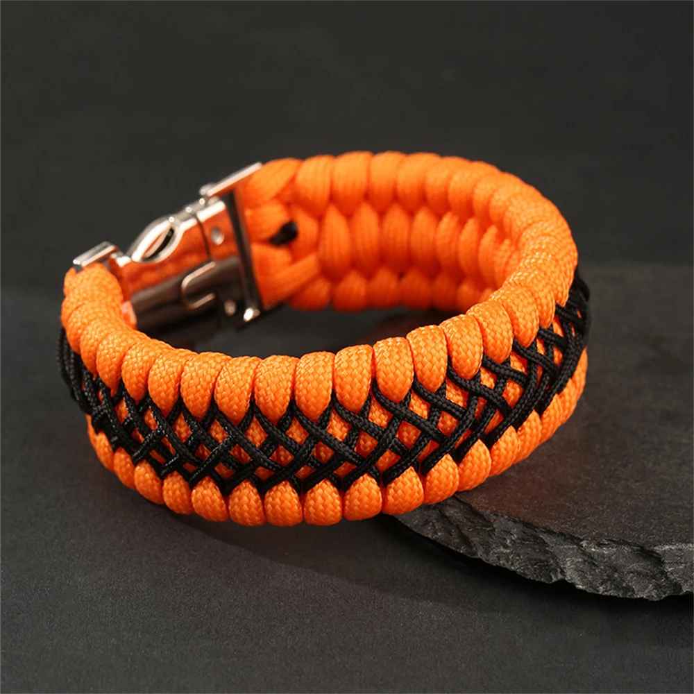 KnotVanta | Braided Cord Bracelet with Metal Buckle