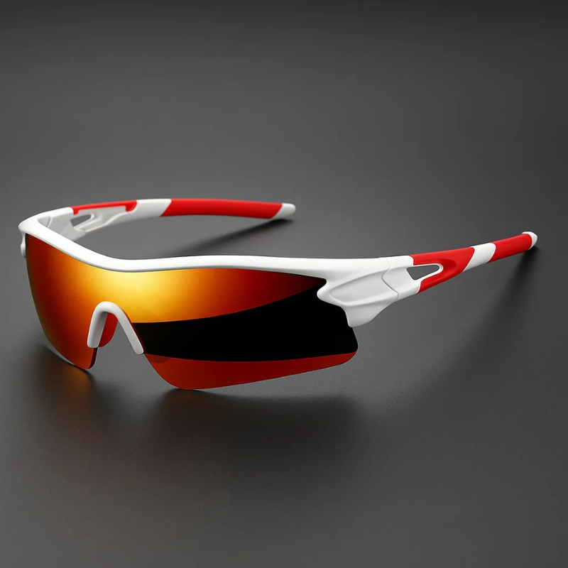 Orionflex | Mirrored Wraparound Cycling Sunglasses