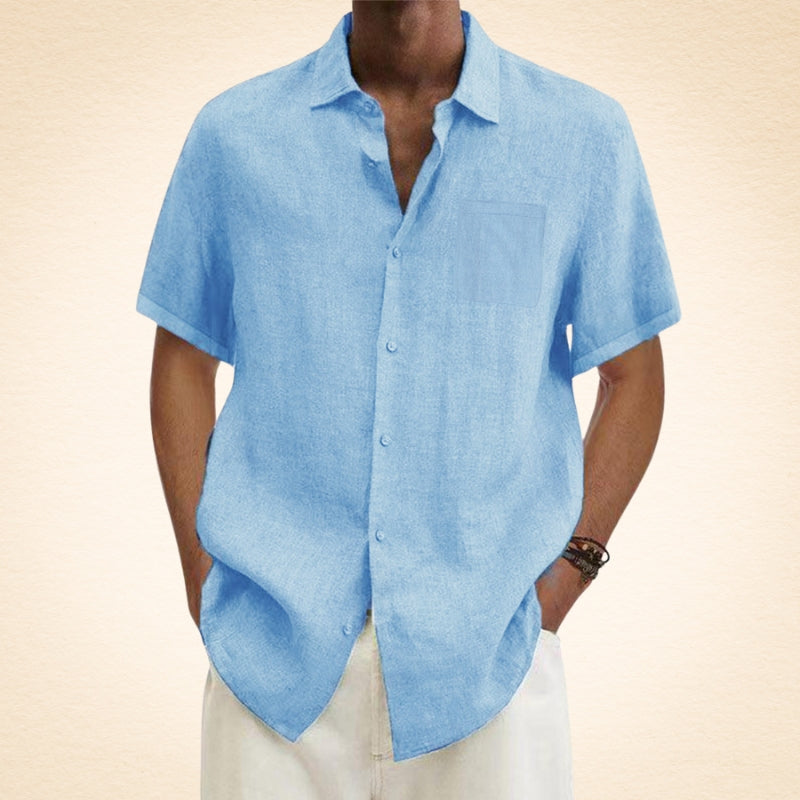 Lavrov | Short Sleeve Button-Up Collared Shirt