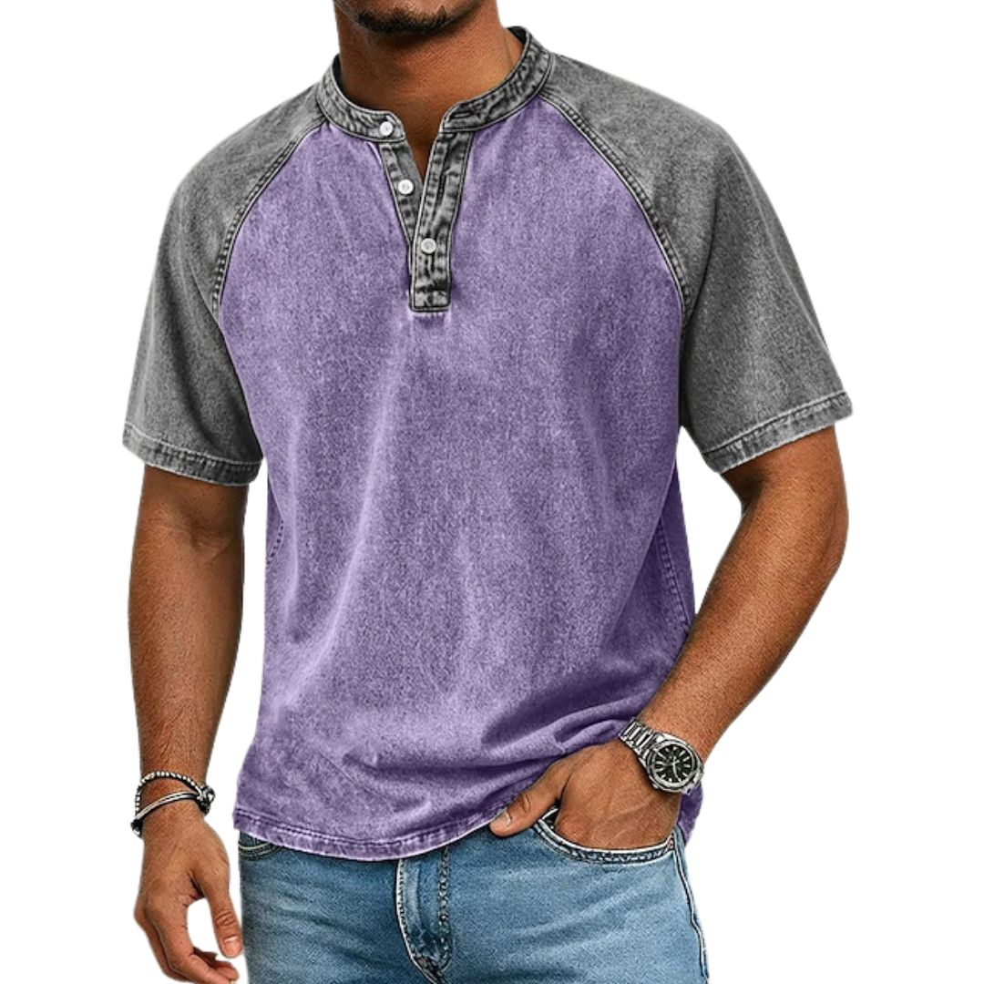 Lawson | Vintage Short Sleeve Henley T-Shirt