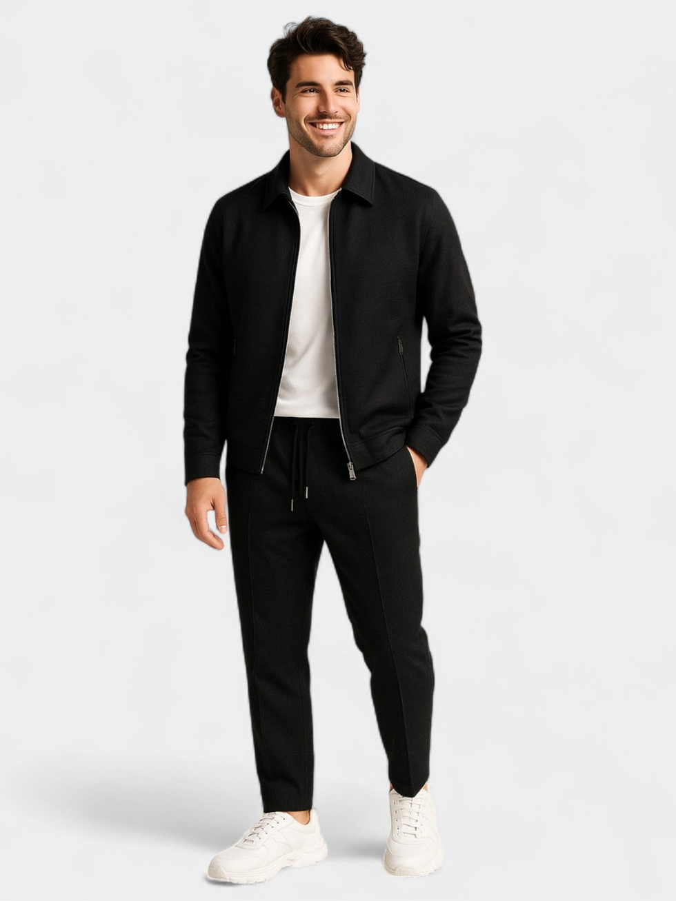 Tobiana | Two Piece Zip Jacket Trouser Set