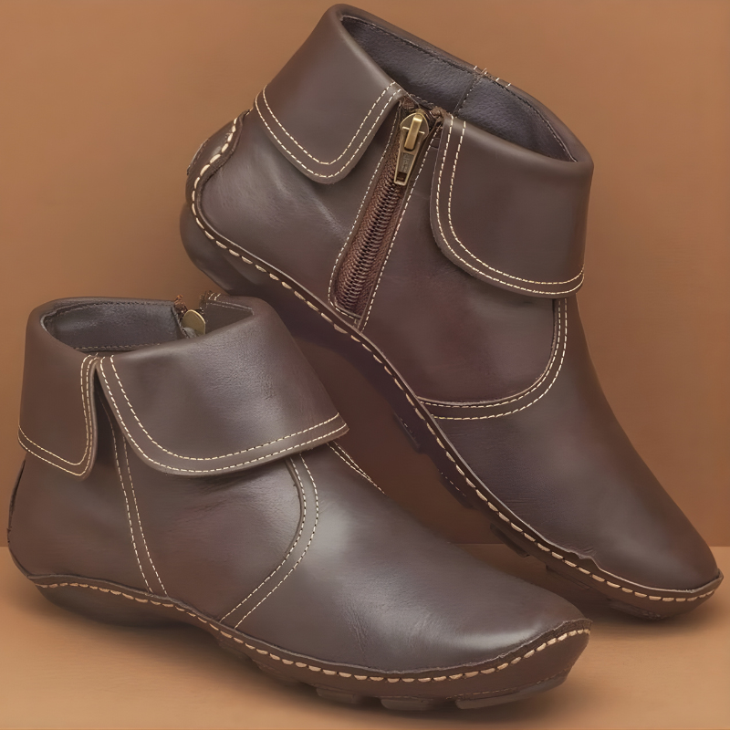Doorthy | Side Zip Ankle Boots