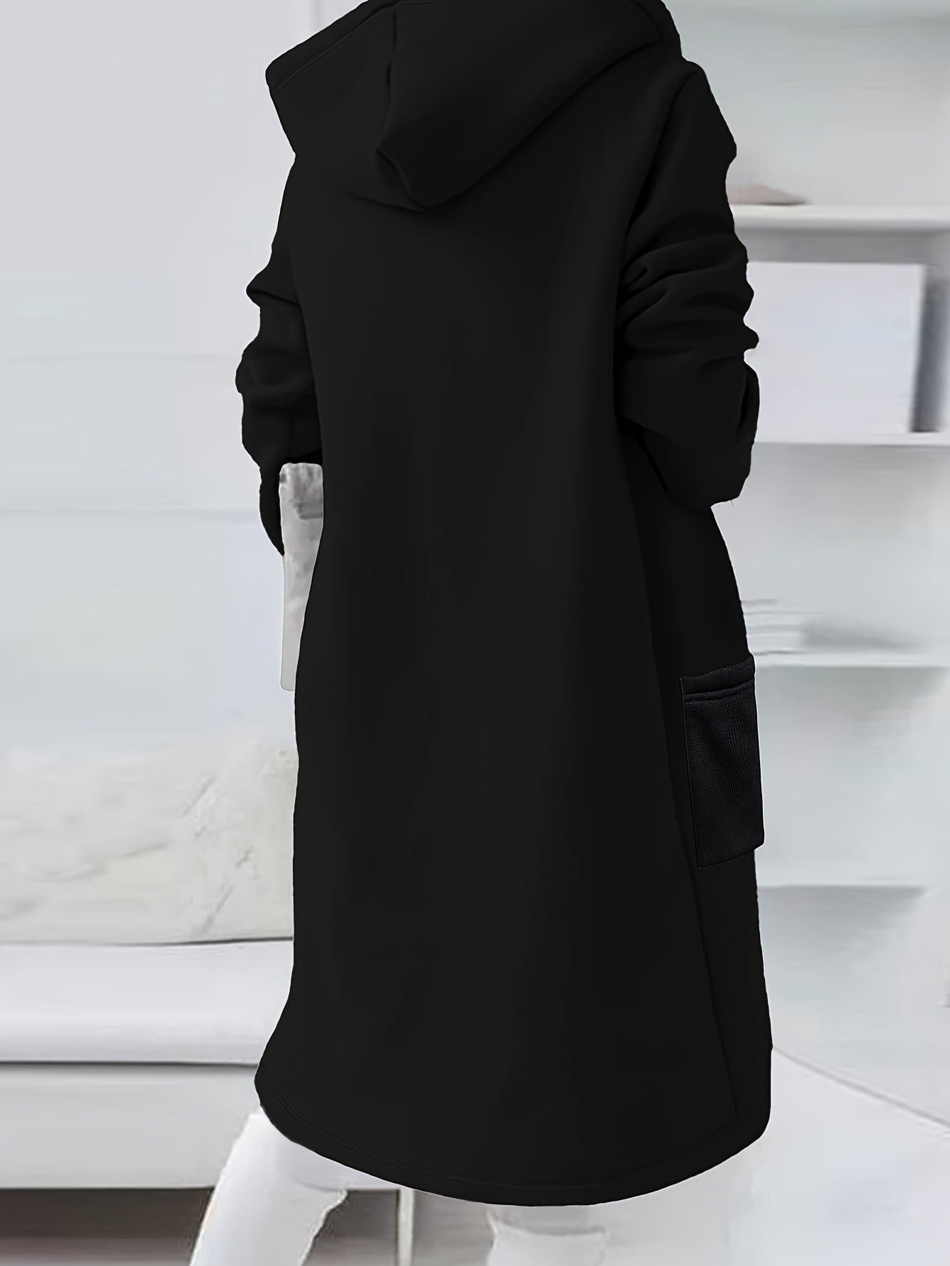 Nicola | Hooded Long Sleeve Zip Jacket