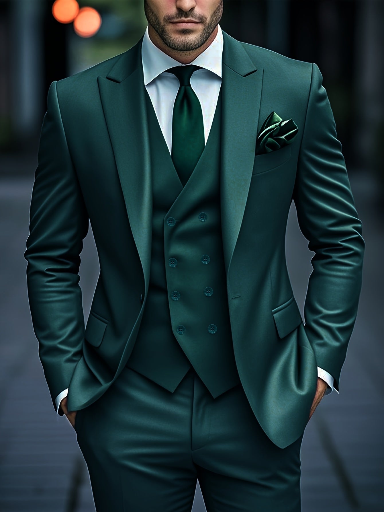Holtalder | Tailored Three-Piece Formal Suit